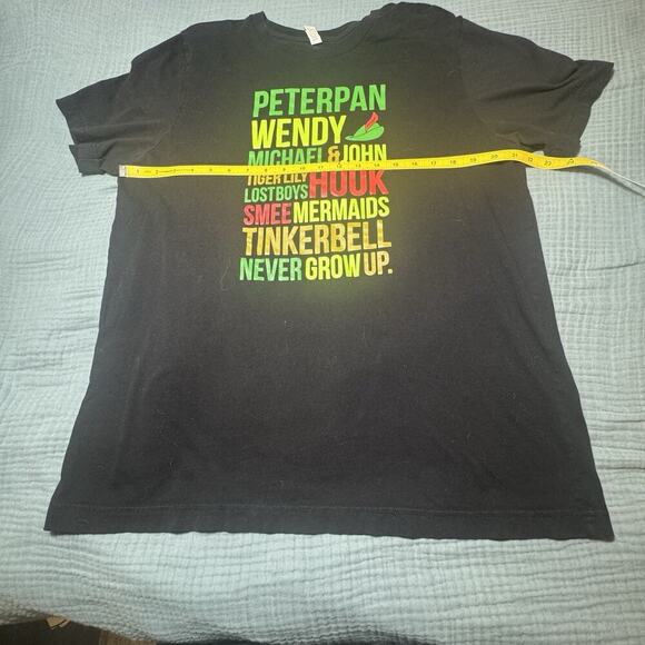 peter pan, wendy, michael, john, tiger lily, hook, smee, tinke ect tshirt xl - Picture 6 of 8